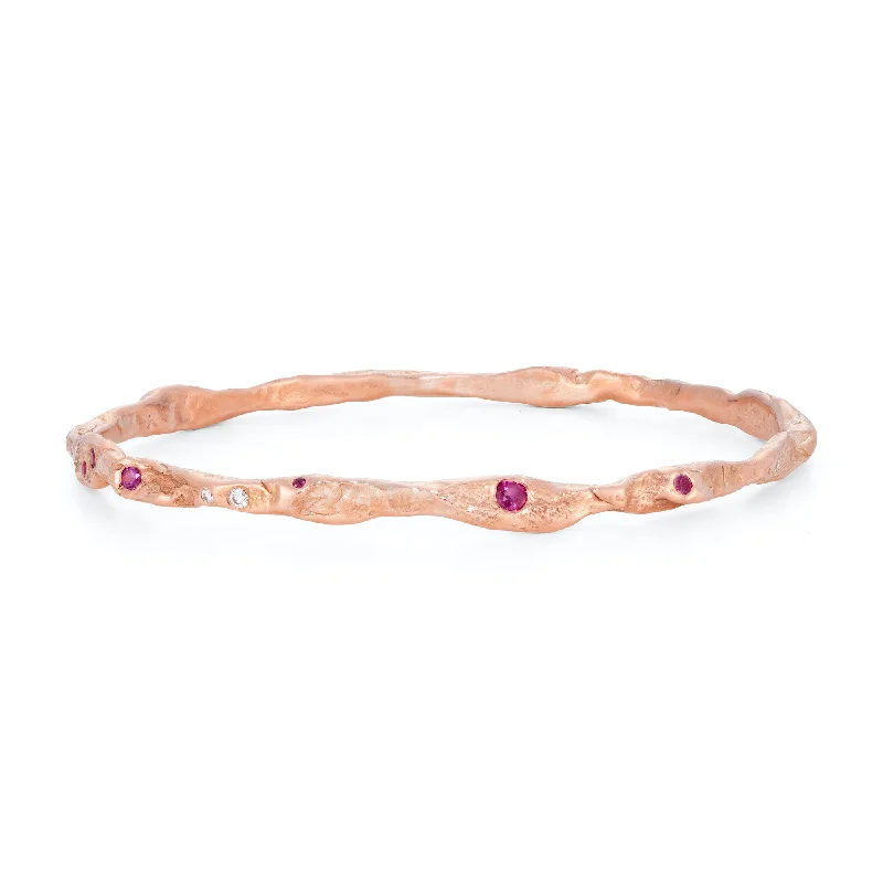 Exclusive Gemstone Jewelry Markdowns – Shop Now Craggy Rose Studded Bangle