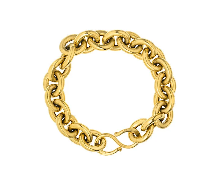Flash Deals On Fine Jewelry – Shop Before It's Gone Chunky Chain Gold Plated Bracelet