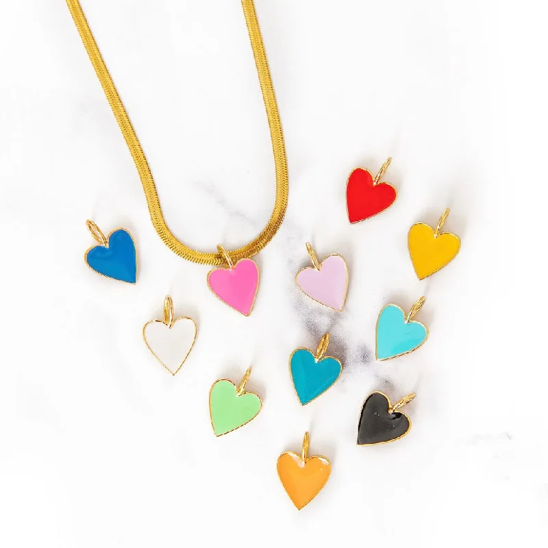Jewelry Deals That Sparkle – Shop Today Enamel Heart Charms