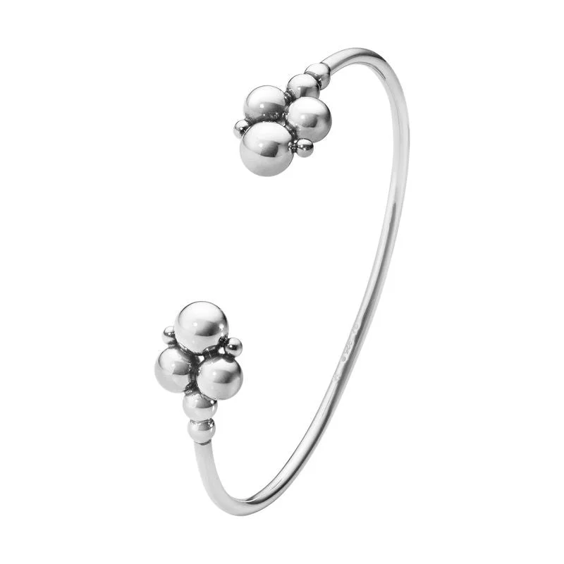 Buy More, Save More On Stunning Jewelry Pieces Moonlight Grapes open Silver Bangle