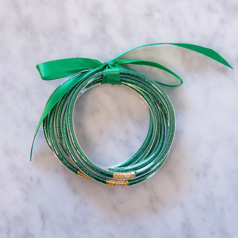 Limited-Time Jewelry Sale – Don't Miss These Deals Green Party Bangles