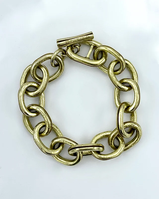 Luxury Jewelry Sale – Sparkle For Less Vaubel Designs Grooved Link Bracelet