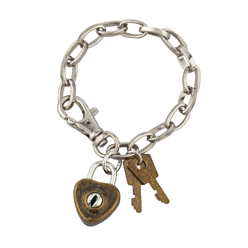 Flash Sale On Stunning Jewelry – Limited Stock Available HEART LOCK AND KEY BRACELET