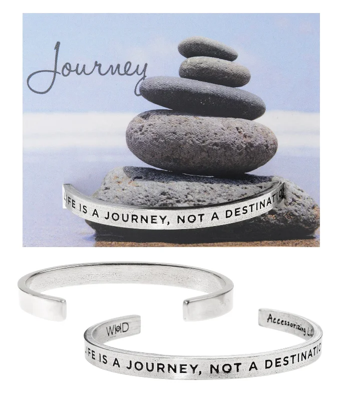 Holiday Jewelry Sale – Perfect Gifts At Great Prices Life Is A Journey, Not a Destination Quotable Cuff Bracelet Holiday Jewelry Sale – Perfect Gifts At Great Prices Life Is A Journey, Not a Destination Quotable Cuff Bracelet