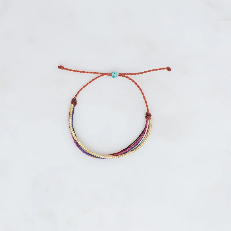 Elegant Jewelry Pieces At Unbelievable Prices Psalm 23 Multi-Colored Cord Bracelet