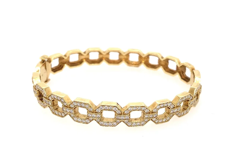 Bold And Beautiful Jewelry Now At Irresistible Prices Penny Preville Open Link Diamond Bangle Bracelet