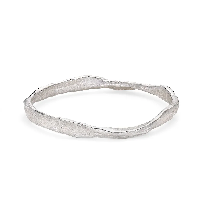 Shop Modern Jewelry Collections With Exclusive Discounts Rock Bangle Silver