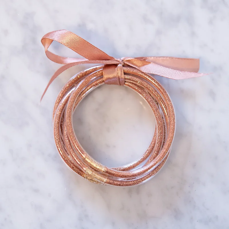 Trending Jewelry Styles Now At Limited-Time Discounts Rose Gold Party Bangles