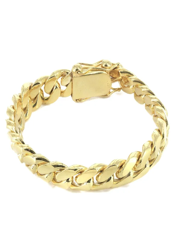 The Perfect Accessory For Less – Jewelry Sale Live 14K Gold Bracelet Solid Miami Cuban Link The Perfect Accessory For Less – Jewelry Sale Live 14K Gold Bracelet Solid Miami Cuban Link