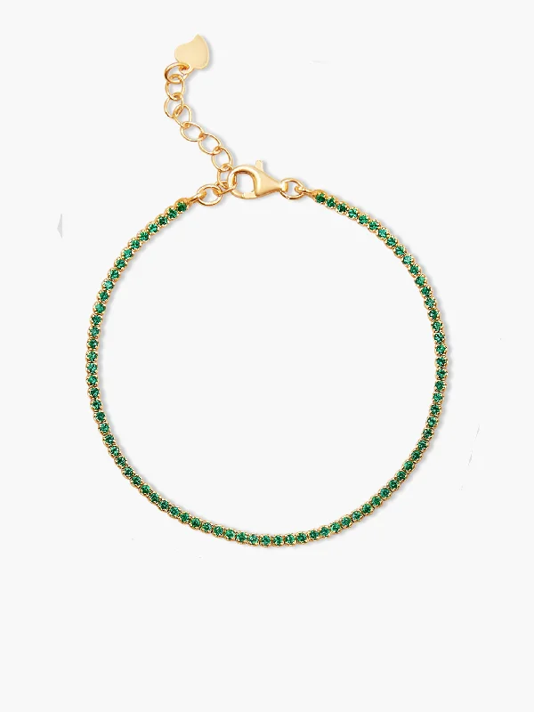 Personalized Jewelry Sale – Unique Pieces At Great Prices Tennis Bracelet - Green
