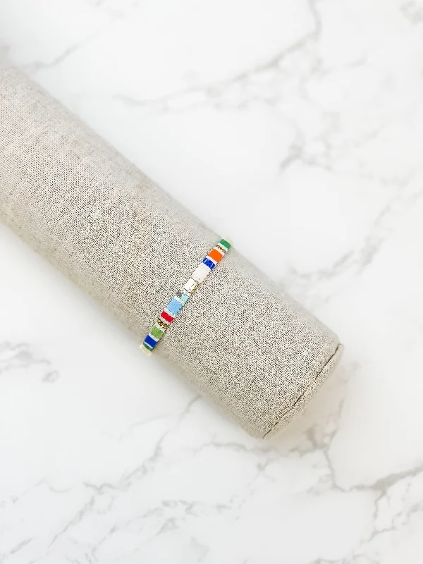 Trending Jewelry Now Available At Exclusive Prices Tilu Stretch Bracelet - Rainbow