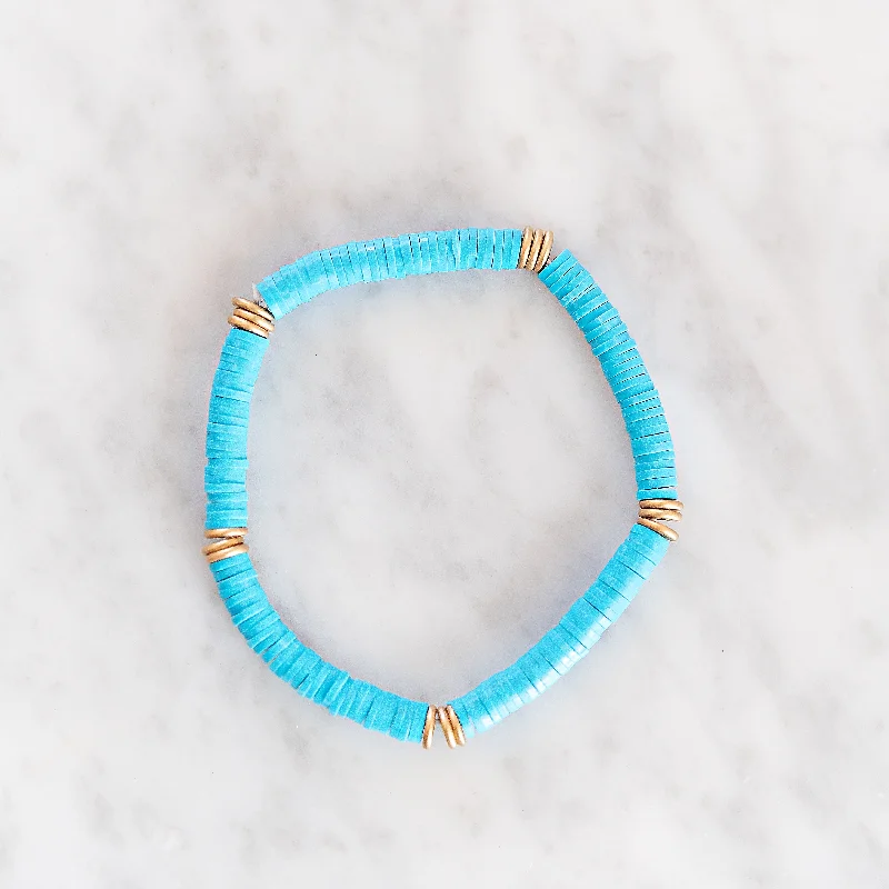 Luxury Meets Affordability – Jewelry Sale Now Live Turquoise Polymer Clay Bracelet