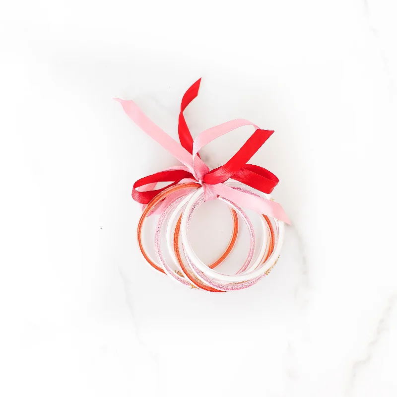 Make Every Moment Shine – Jewelry Discounts Available Valentine's Party Bangle Set