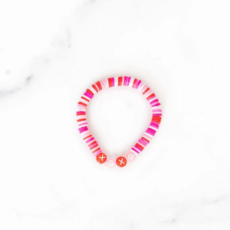 Fashion-Forward Jewelry At Incredible Prices XOXO Polymer Clay Bracelet