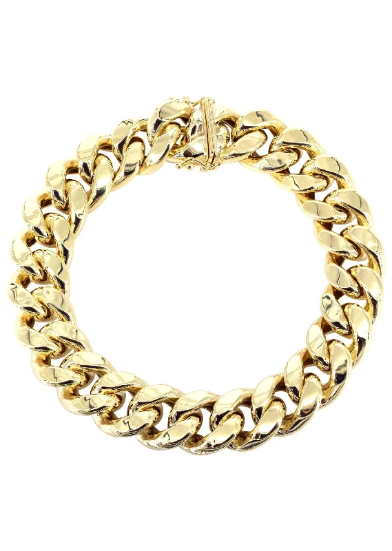 Best Jewelry Sale – Shop Exclusive Designs Now 14K Gold Bracelet Semi Solid Miami Cuban Link Best Jewelry Sale – Shop Exclusive Designs Now 14K Gold Bracelet Semi Solid Miami Cuban Link