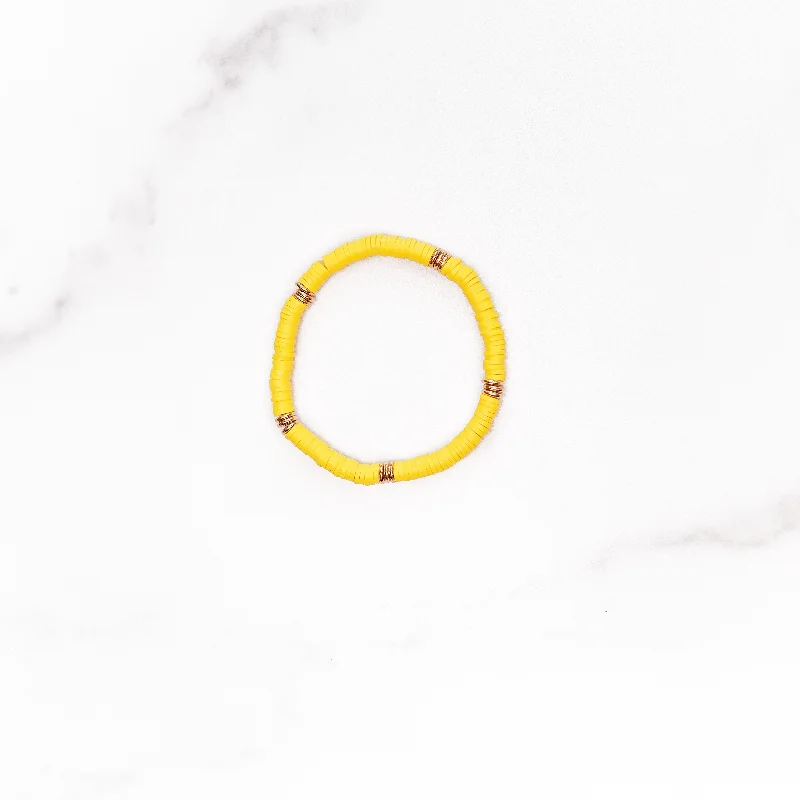Shop Fine Jewelry With Exclusive Savings Yellow Polymer Clay Bracelet