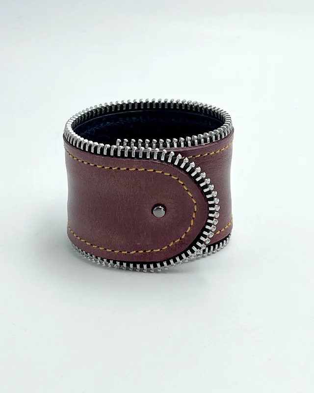 Burgundy/Silver