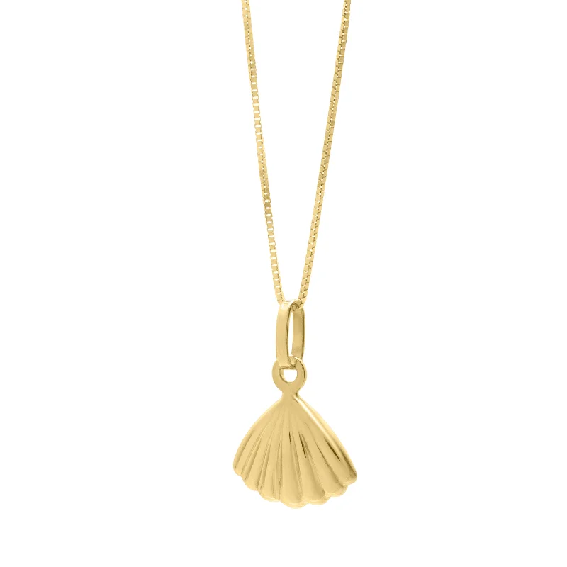 Exclusive Gemstone Jewelry At Special Prices 10K Sea Shell Necklace