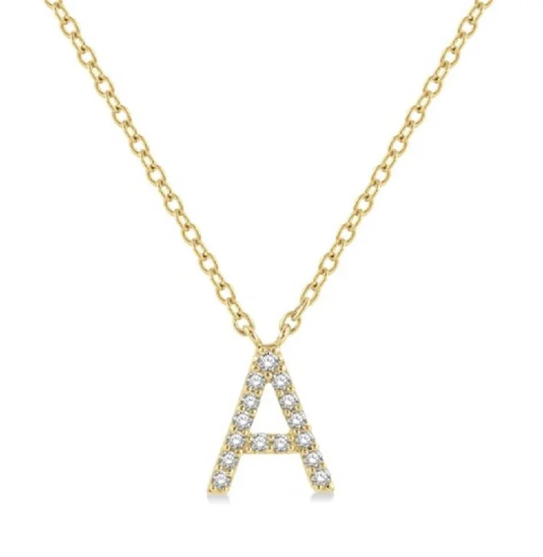 Personalized Jewelry Sale – Meaningful Gifts At Great Prices 10K Yellow Gold Natural Diamonds Initial A Necklace Personalized Jewelry Sale – Meaningful Gifts At Great Prices 10K Yellow Gold Natural Diamonds Initial A Necklace