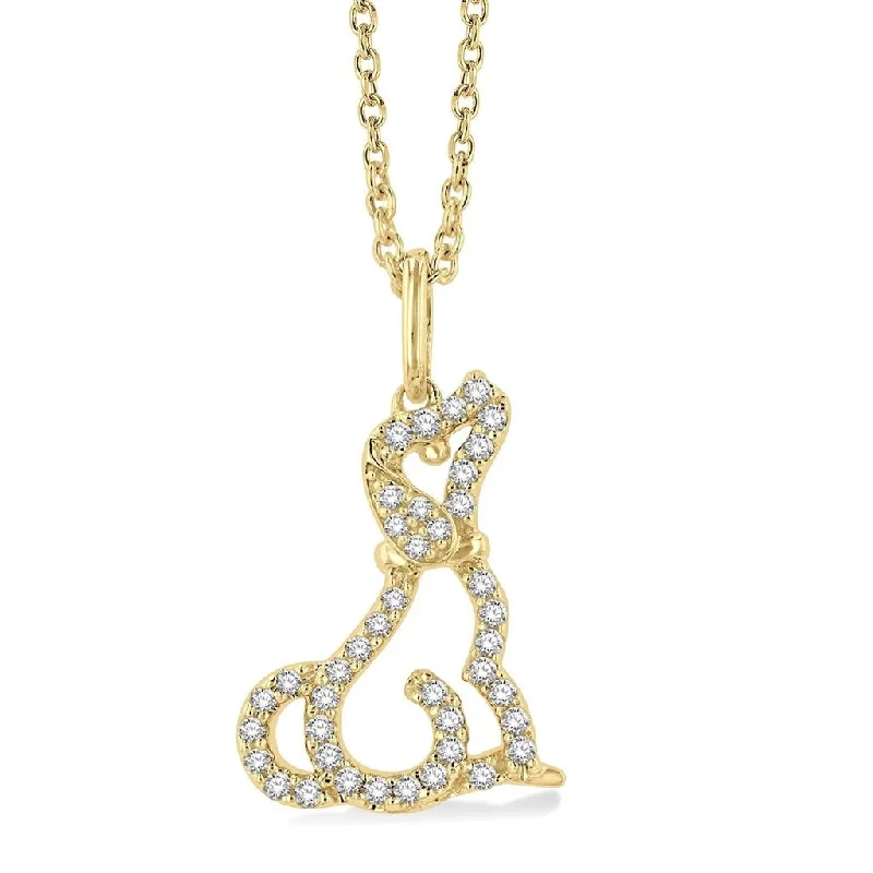 Trending Jewelry Styles Now At Limited-Time Discounts 10K Yellow Gold Petite Dog Diamond Pendant Necklace Trending Jewelry Styles Now At Limited-Time Discounts 10K Yellow Gold Petite Dog Diamond Pendant Necklace