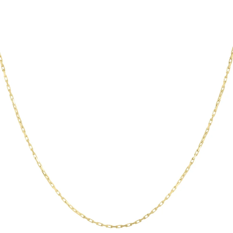 Get Your Favorite Jewelry At The Best Price 14K Gold 1.3mm French Cable Chain
