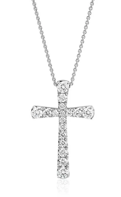Exclusive Jewelry Sale – Shine For Less 14K White Gold Diamond Cross Pendant Necklace Exclusive Jewelry Sale – Shine For Less 14K White Gold Diamond Cross Pendant Necklace