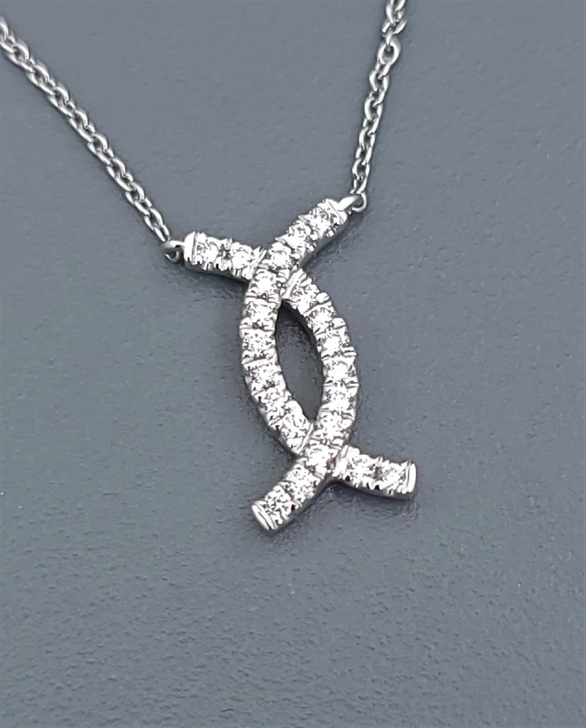 Shop Modern Jewelry Collections With Exclusive Discounts 14K White Gold Diamond Pendant Necklace Shop Modern Jewelry Collections With Exclusive Discounts 14K White Gold Diamond Pendant Necklace