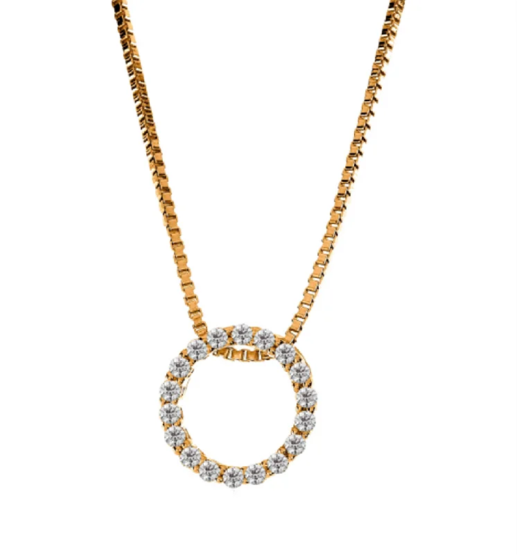Modern Jewelry At Exclusive Discounts – Shop Today 14K Yellow Gold Natural Diamonds Circle Pendant Necklace Modern Jewelry At Exclusive Discounts – Shop Today 14K Yellow Gold Natural Diamonds Circle Pendant Necklace