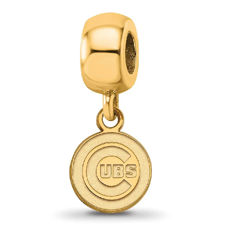 The Ultimate Jewelry Sale – Shop Premium Styles 14KY Gold Plated Sterling Silver MLB Chicago Cubs XS Dangle Bead Charm The Ultimate Jewelry Sale – Shop Premium Styles 14KY Gold Plated Sterling Silver MLB Chicago Cubs XS Dangle Bead Charm