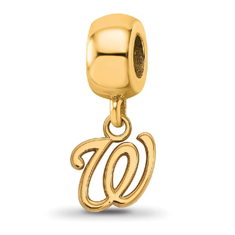 Unmissable Jewelry Clearance – Final Reductions 14KY Gold Plated Sterling Silver MLB Wash. Nationals XS Dangle Bead Unmissable Jewelry Clearance – Final Reductions 14KY Gold Plated Sterling Silver MLB Wash. Nationals XS Dangle Bead