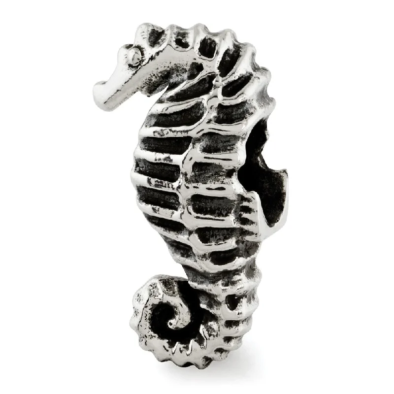 Shop Handcrafted Jewelry At Special Promotional Rates Antiqued Sterling Silver 3D Seahorse Bead Charm Shop Handcrafted Jewelry At Special Promotional Rates Antiqued Sterling Silver 3D Seahorse Bead Charm