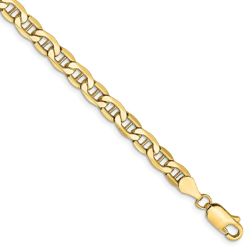 Fashion-Forward Jewelry At Incredible Prices 4.75mm, 14k Yellow Gold, Hollow Anchor Link Chain Bracelet, 8 Inch Fashion-Forward Jewelry At Incredible Prices 4.75mm, 14k Yellow Gold, Hollow Anchor Link Chain Bracelet, 8 Inch