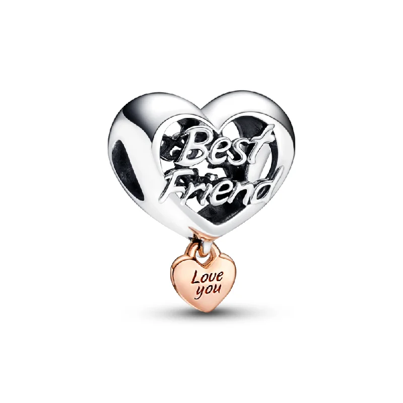 Elegant Necklaces And Bracelets At Limited-Time Offers Love You Best Friend Heart Charm Elegant Necklaces And Bracelets At Limited-Time Offers Love You Best Friend Heart Charm