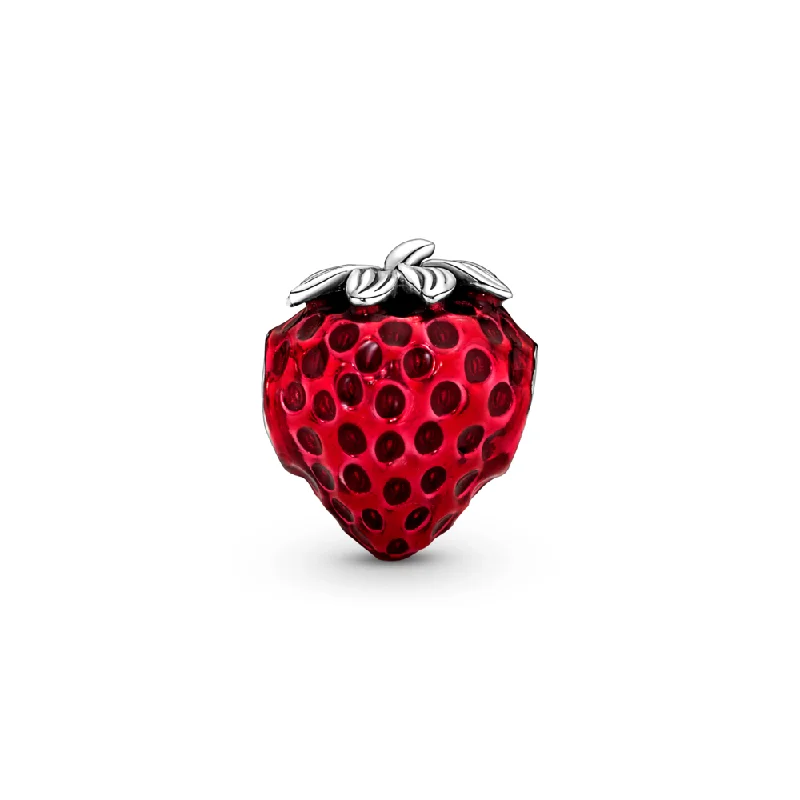 Your Perfect Accessory At The Perfect Price Seeded Strawberry Fruit Charm