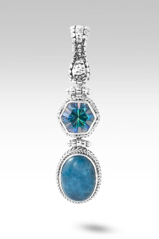 Elegant Jewelry At Unbeatable Offers – Shop Before It's Gone Be at Peace Pendant™ in Blue Apatite Elegant Jewelry At Unbeatable Offers – Shop Before It's Gone Be at Peace Pendant™ in Blue Apatite