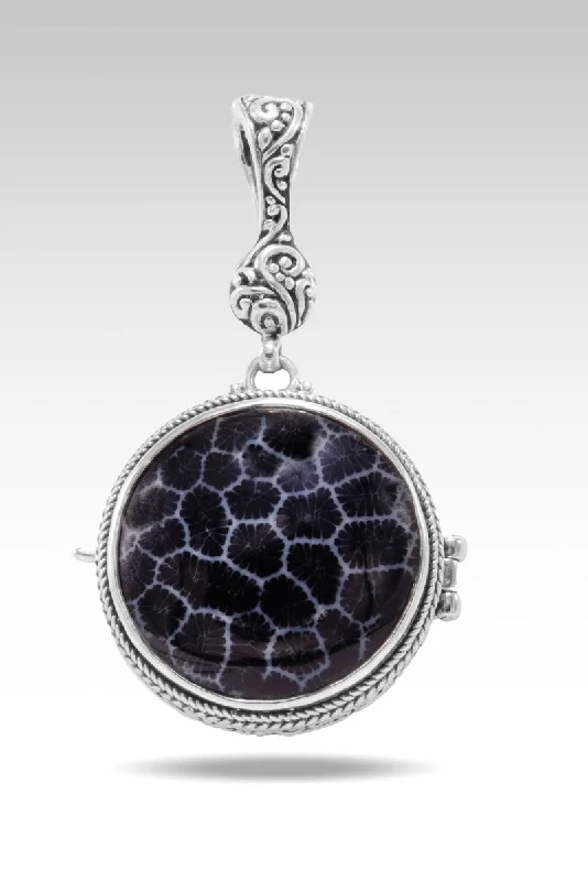 Handcrafted Jewelry Sale – Unique Designs At Low Prices Be the Light Locket Pendant™ In Black Indonesian Coral Handcrafted Jewelry Sale – Unique Designs At Low Prices Be the Light Locket Pendant™ In Black Indonesian Coral