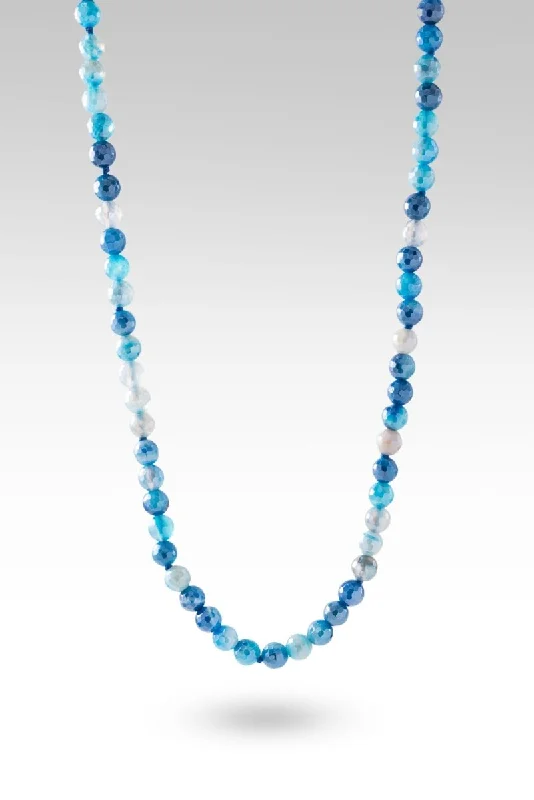 Luxury Jewelry At Unbeatable Discounts Beaded Celestial Blue Agate Necklace™ in Janyl Adair Luxury Jewelry At Unbeatable Discounts Beaded Celestial Blue Agate Necklace™ in Janyl Adair