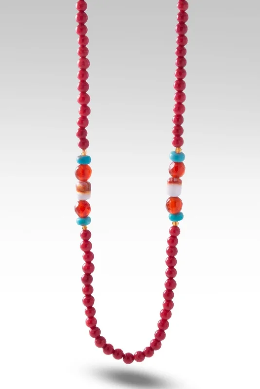 Limited-Time Jewelry Sale – Don't Miss These Deals Beaded Dyed Red Coral Necklace™ in Janyl Adair Limited-Time Jewelry Sale – Don't Miss These Deals Beaded Dyed Red Coral Necklace™ in Janyl Adair