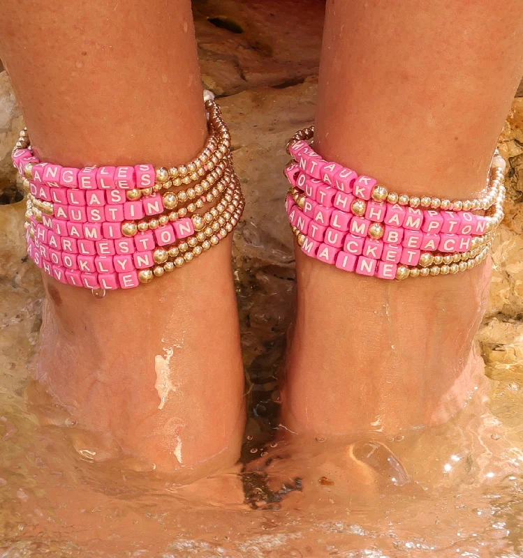 Premium Diamond Jewelry For Unforgettable Moments Destination Anklet: Your City