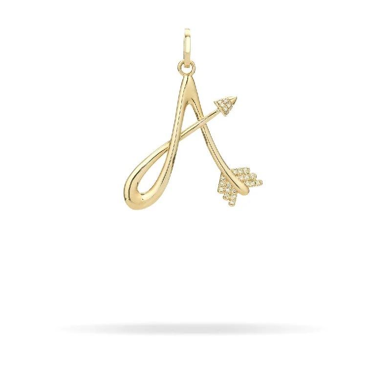 The Perfect Jewelry Piece At The Perfect Price Diamond Arrow Initial Hinged Charm