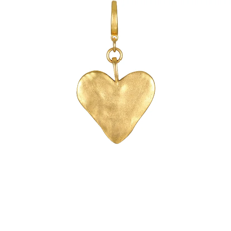 Personalized Jewelry Sale – Unique Gifts At Low Prices Hammered Heart Clip-On Charm