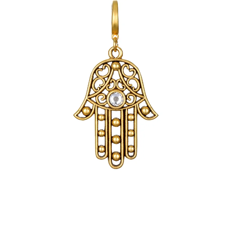 Unmissable Deals On Handmade Jewelry Collections Hamsa Hand Clip-On Charm