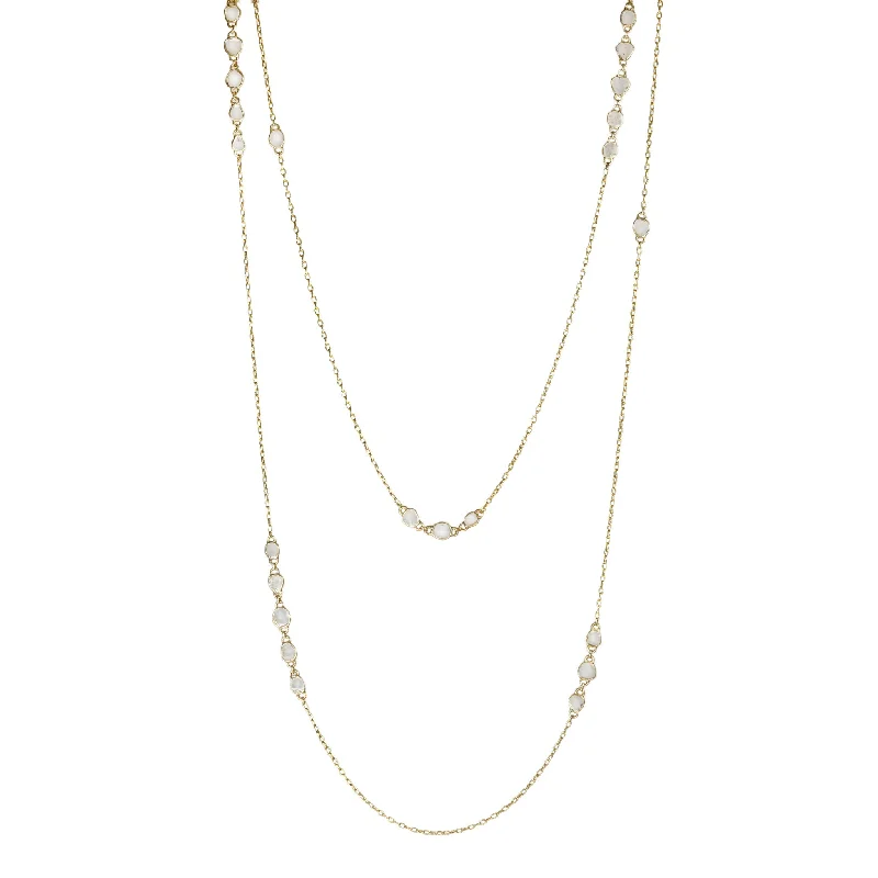 Elegant Necklaces And Bracelets At Limited-Time Offers 18K Gold Polki Diamond "Garland" Necklace Elegant Necklaces And Bracelets At Limited-Time Offers 18K Gold Polki Diamond "Garland" Necklace