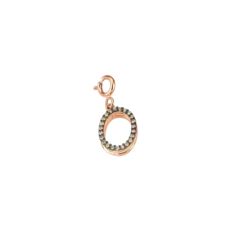 Luxury Meets Affordability – Jewelry Sale Live Now Letter O Pavé Charm