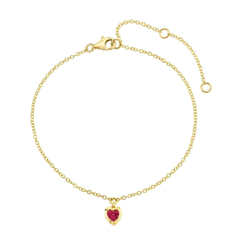 Yellow Gold/Ruby