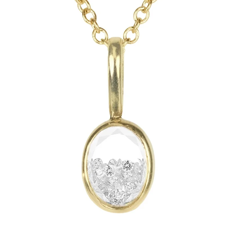 Buy More, Save More On Stunning Jewelry Pieces 18K Gold Oval Shaped "Oh" Diamond "Shake" Charm Buy More, Save More On Stunning Jewelry Pieces 18K Gold Oval Shaped "Oh" Diamond "Shake" Charm