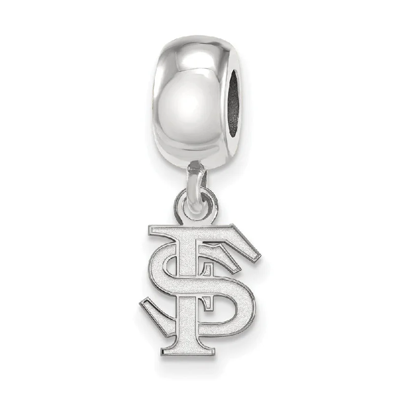 Fine Jewelry, Limited-Time Offers Available Sterling Silver Florida State Univ. XS 'FS' Dangle Bead Charm Fine Jewelry, Limited-Time Offers Available Sterling Silver Florida State Univ. XS 'FS' Dangle Bead Charm