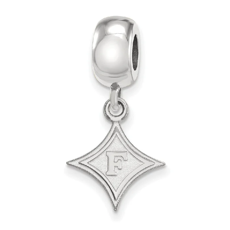 Limited-Stock Jewelry Sale – Once It's Gone, It's Gone Sterling Silver Furman University Small Dangle Bead Charm Limited-Stock Jewelry Sale – Once It's Gone, It's Gone Sterling Silver Furman University Small Dangle Bead Charm