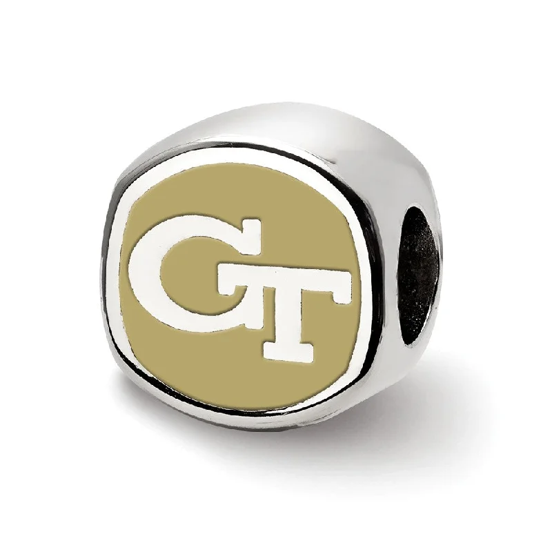Affordable Glamour – Premium Jewelry At Special Prices Sterling Silver Georgia institute of Tech Cushion Shaped Bead Charm Affordable Glamour – Premium Jewelry At Special Prices Sterling Silver Georgia institute of Tech Cushion Shaped Bead Charm