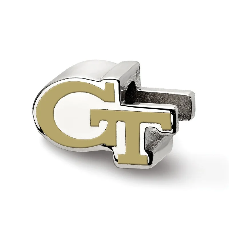 Save On Luxury Jewelry Pieces – Limited-Time Offers Sterling Silver Georgia institute of Technology Enamel Bead Charm Save On Luxury Jewelry Pieces – Limited-Time Offers Sterling Silver Georgia institute of Technology Enamel Bead Charm